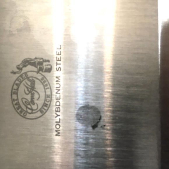 Carvel Hall Stainless Molybdenum Steel Butchers  Meat Cleaver Japan - Picture 14 of 14